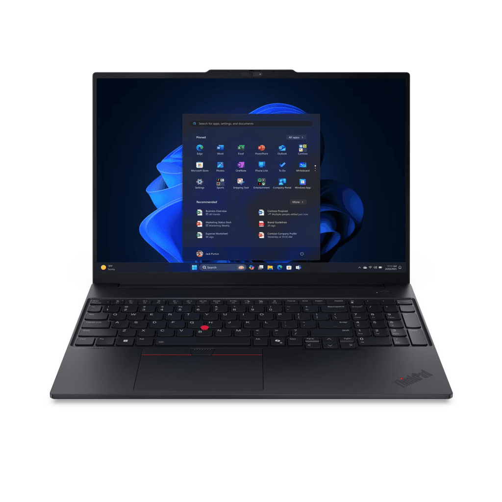 LENOVO 21SR0076TX, ThinkPad E16 Gen3, Ultra 7 265U, 16" WUXGA, 16Gb Ram, 512Gb SSD, Payla┼şımlı Ekran Kartı, Free DOS, Kurumsal Notebook