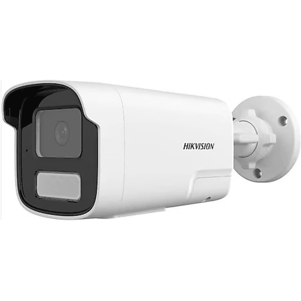 HIKVISION DS-2CD1T23G2-LIUF/SL 2Mpix, 4mm Lens,  H265+,50Mt Gece Görü┼şü, Hybrid Light, SD Kart,Dahili Mikrofon, PoE, Bullet IP Kamera