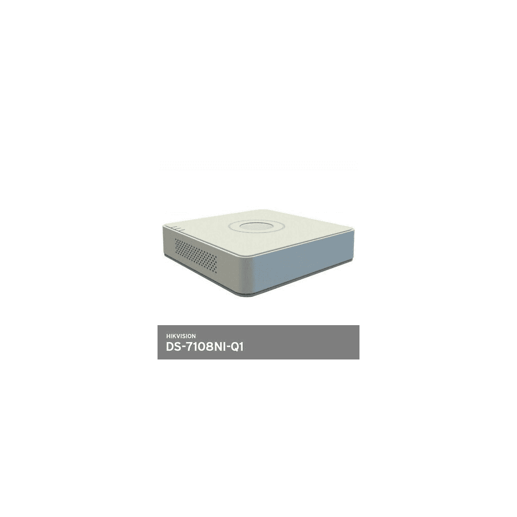 HIKVISION DS-7108NI-Q1, 8Kanal, 4Mpix, H265+, 1 HDD, UHD 1520P Kayıt, 60Mbps Bant Geni┼şli─şi, NVR