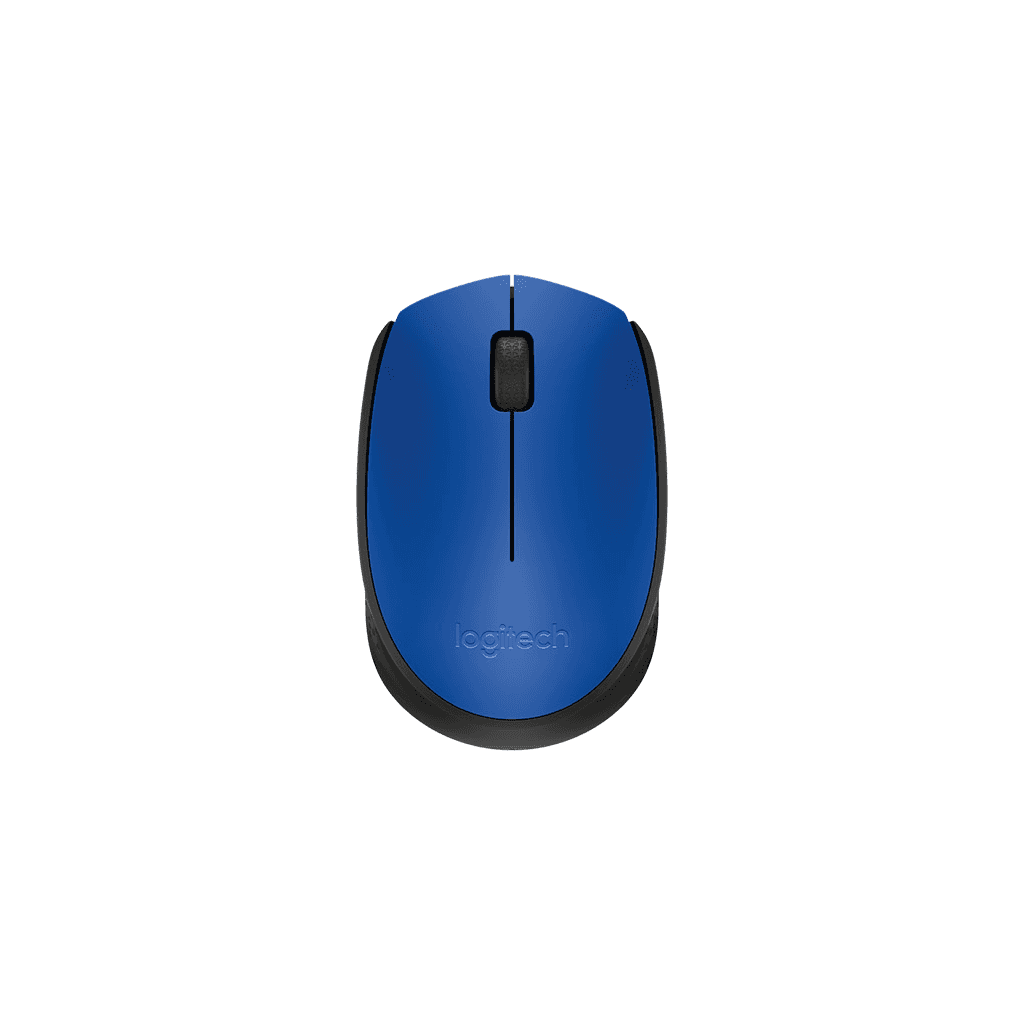 LOGITECH 910-004640, M171 Mavi, USB Nano 2,4G Kablosuz, 1000dpi, Optik, 3 Tu┼şlu, 12ay Pil Ömrü, Mouse