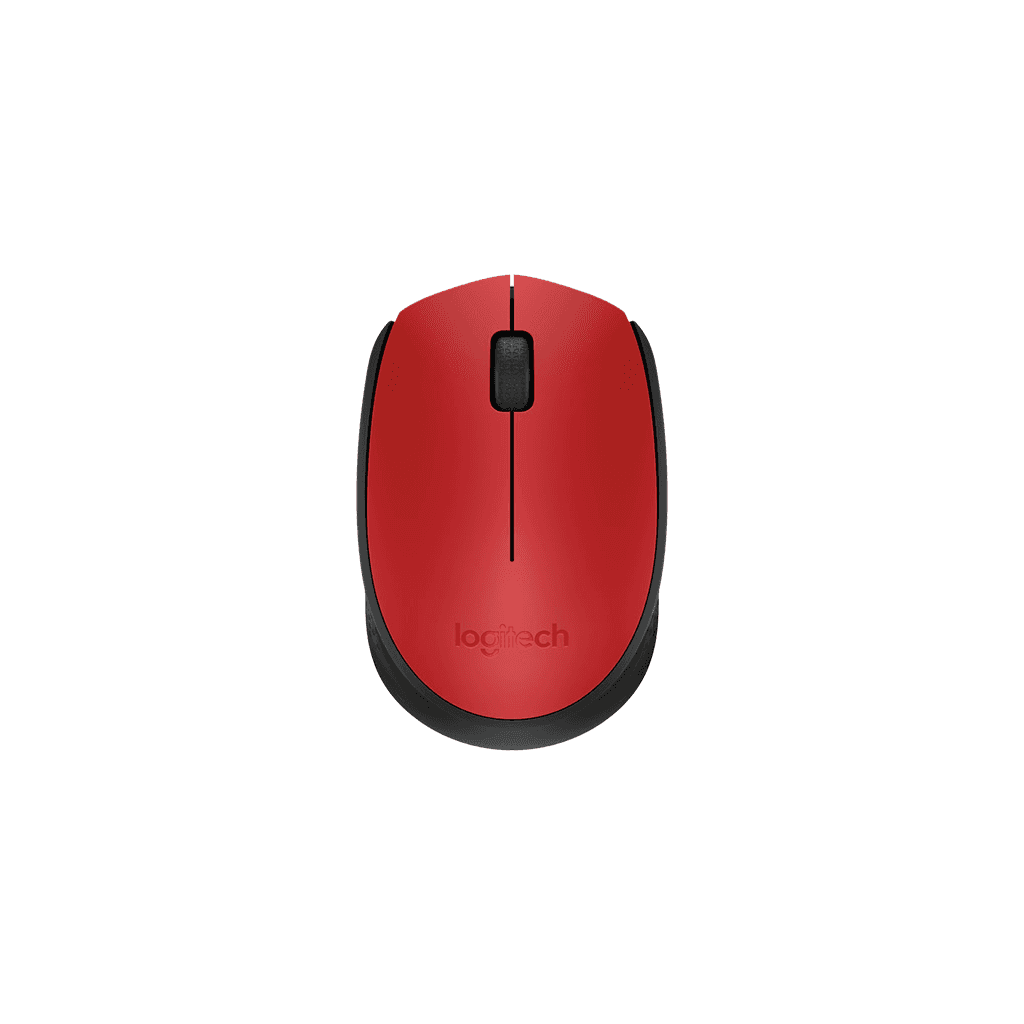 LOGITECH 910-004641, M171 Kırmızı, USB Nano 2,4G Kablosuz, 1000dpi, Optik, 3 Tu┼şlu, 12ay Pil Ömrü, Mouse