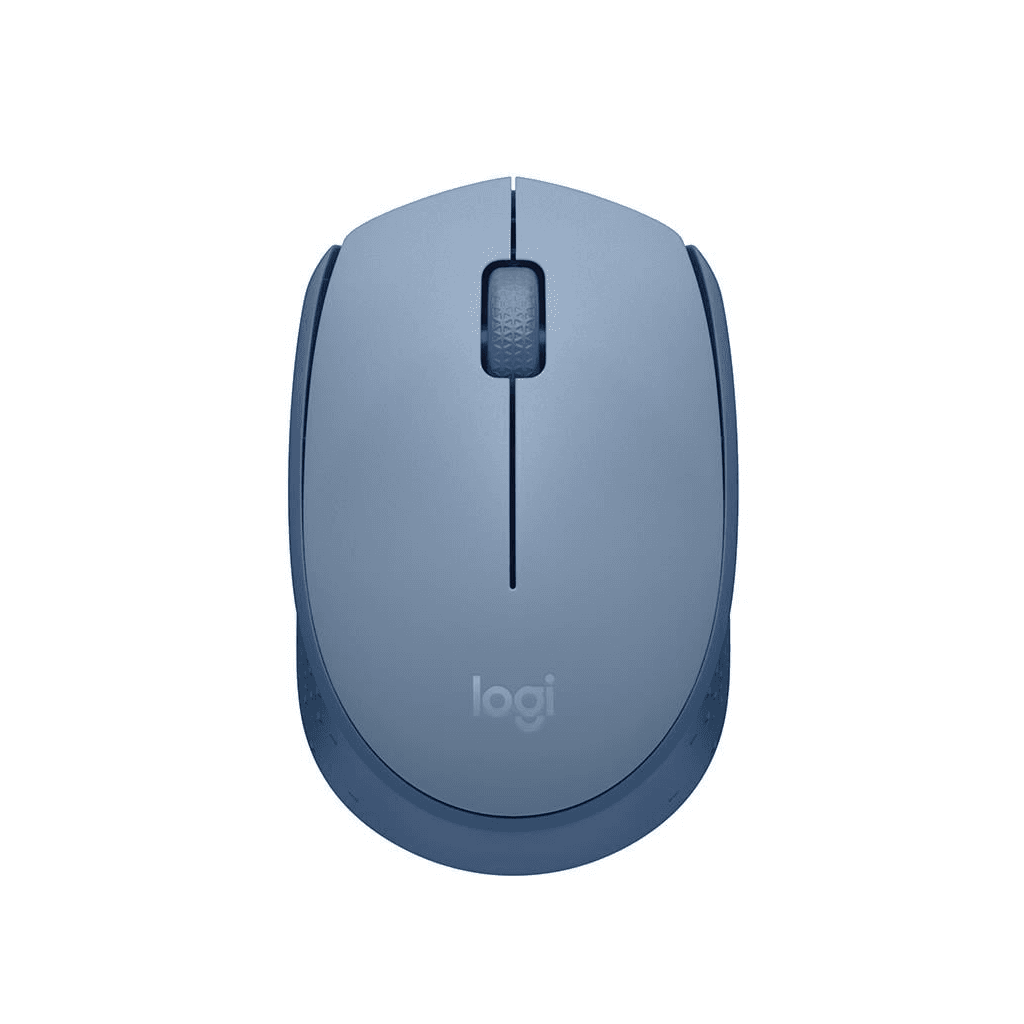 LOGITECH 910-006866, M171 BlueGrey, USB Nano 2,4G Kablosuz, 1000dpi, Optik, 3 Tu┼şlu, 12ay Pil Ömrü, Mouse