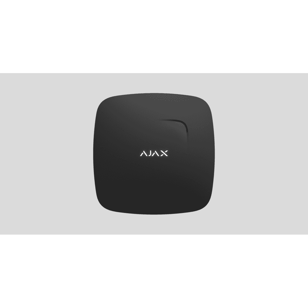 AJAX  FireProtect Plus, Kablosuz, Isı ve Duman Dedektörü, SİYAH