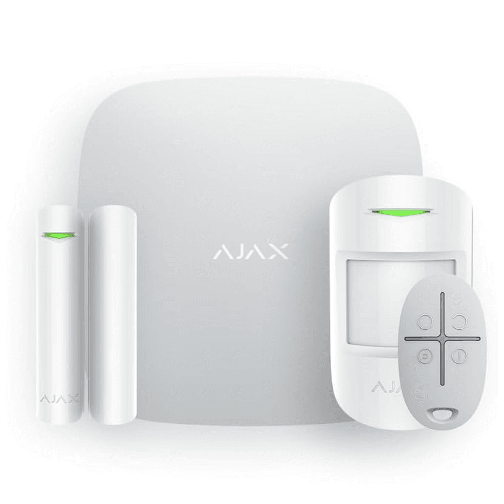 AJAX  StarterKit Plus, Kablosuz, Alarm Kiti, BEYAZ