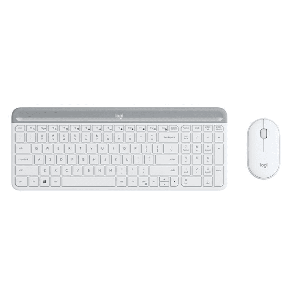 LOGITECH MK470 Beyaz, 920-009436, Kablosuz, TürkÇe Q, Klavye Mouse Set