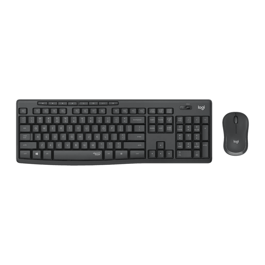 LOGITECH MK295 Siyah, 920-009804, Kablosuz, TürkÇe Q, Klavye Mouse Set