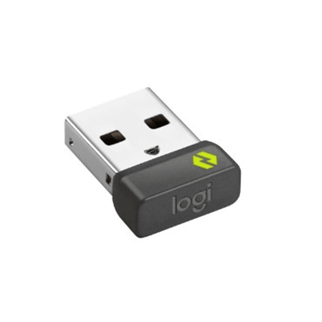 LOGITECH BOLT USB UNIFYING RECEIVER, 956-000008, USB Kablosuz Alıcı, 6 Cihaz iÇin Tek Alıcı