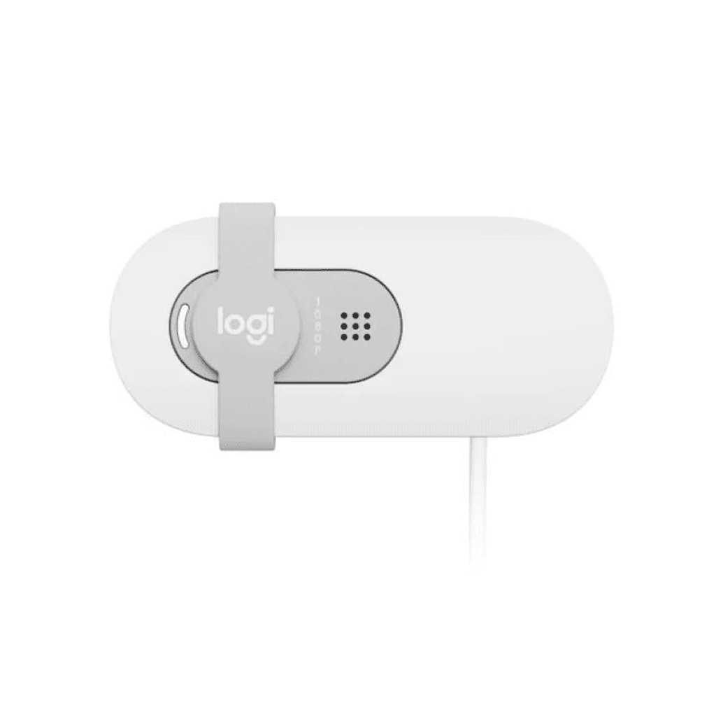 LOGITECH  960-001617, BRIO 100 WCM V-U0072, Full HD, Dahili Mikrofonlu, Beyaz Webcam