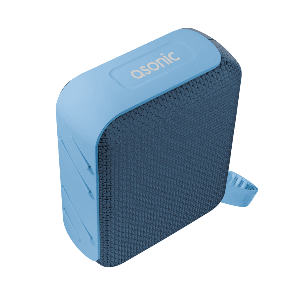 ASONIC AS-03, MAVİ, 5W, BT/USB/TF/TWS, 1200mAh Batarya, Bluetooth V5.3, Kablosuz, Ta┼şınabilir, Speaker