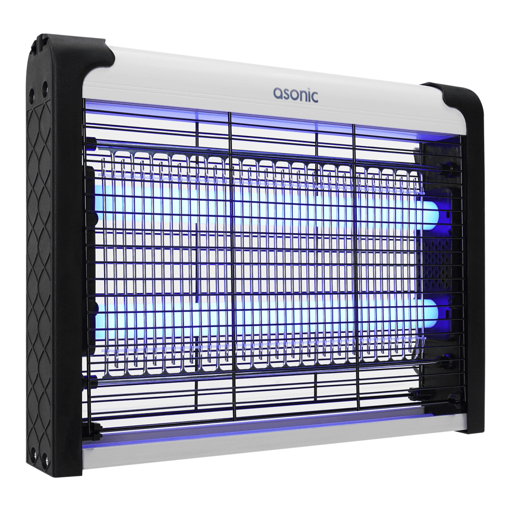 ASONIC AS-A28, Siyah, 4W, 2000V, Masaüstü, Zincir Askılı, 2adet UV Mor I┼şıklı, Siyah Kasa, Sinek Öldürücü