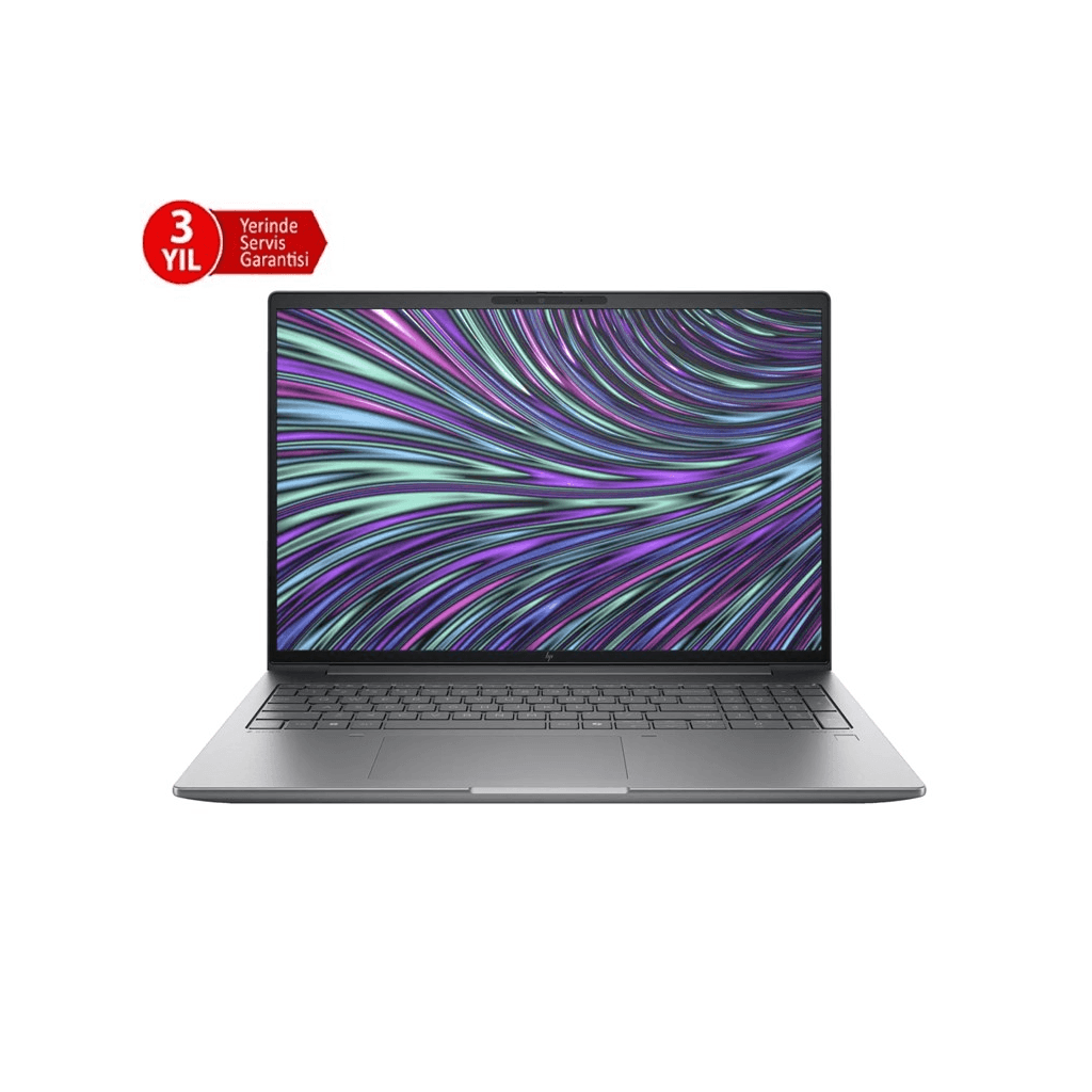 HP B30HNES, ZBook POWER 16 G1i, Ultra 7-265H 16" WUXGA IPS, 32Gb DDR5 Ram, 1Tb SSD, 8Gb Nvidia RTX 2000 ADA Ekran Kartı, Windows11 Pro, Notebook İ┼ş İstasyonu (3 Yıl Yerinde Servis)