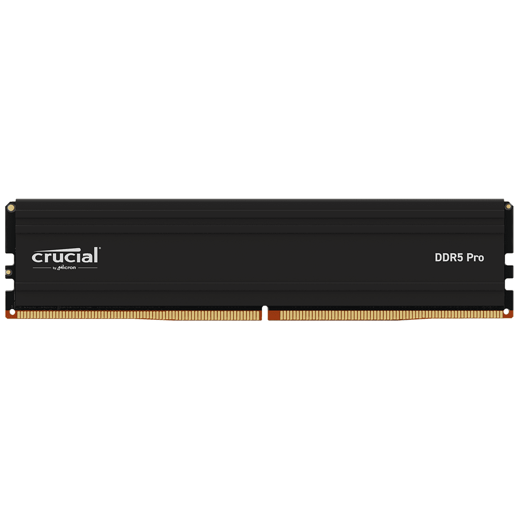 CRUCIAL CP16G64C38U5B PRO, Overclocking, 16GB, DDR5, 6400MHz, CL38, 1.1V, XMP 3.0, Desktop Ram (So─şutuculu)