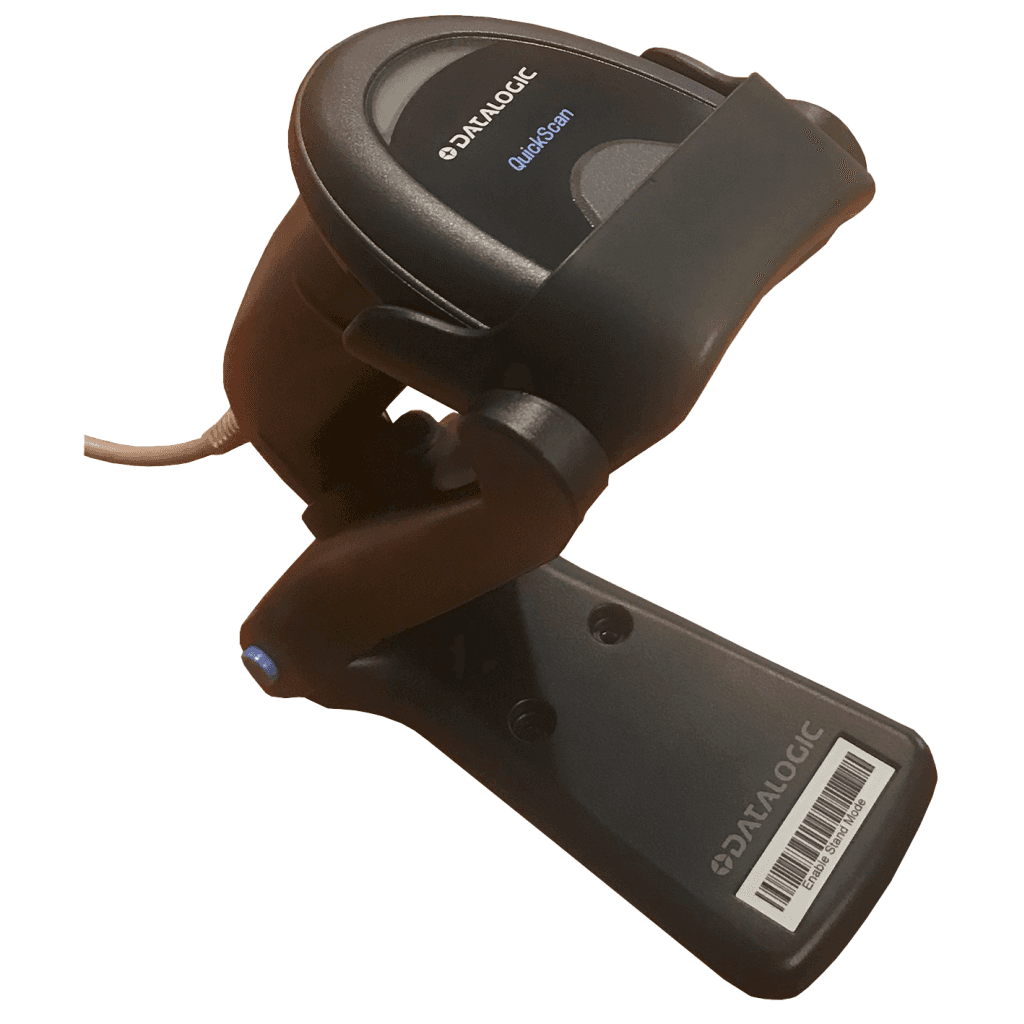 DATALOGIC Quickscan QD2220, EL Tipi, Laser, USB Kablolu, 1D, Barkod Okuyucu (Ayaklı)