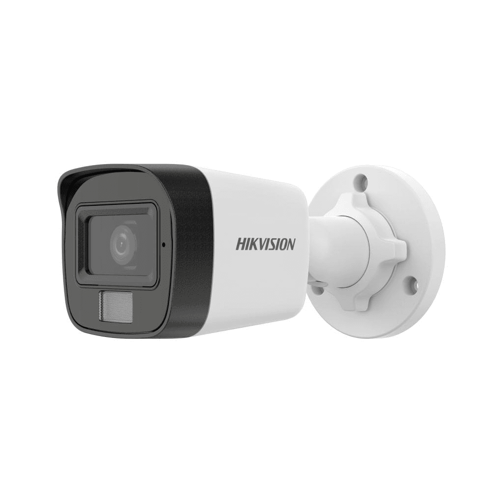 HIKVISION DS-2CD1021G2-LIUF 2Mpix, 4mm Lens, H265+ ,20Mt Gece Görü┼şü, Hybrid Light, SD Kart,Dahili Mikrofon, PoE, Bullet IP Kamera