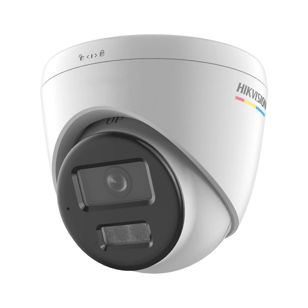 HIKVISION DS-2CD1327G2H-LIUF, 2Mpix, 2.8mm Lens, H265+, 30Mt Gece Görü┼şü, Color Vu, Smart Hybrid Light, Full Time Color, Dahili Mikrofon, Dome IP Kamera