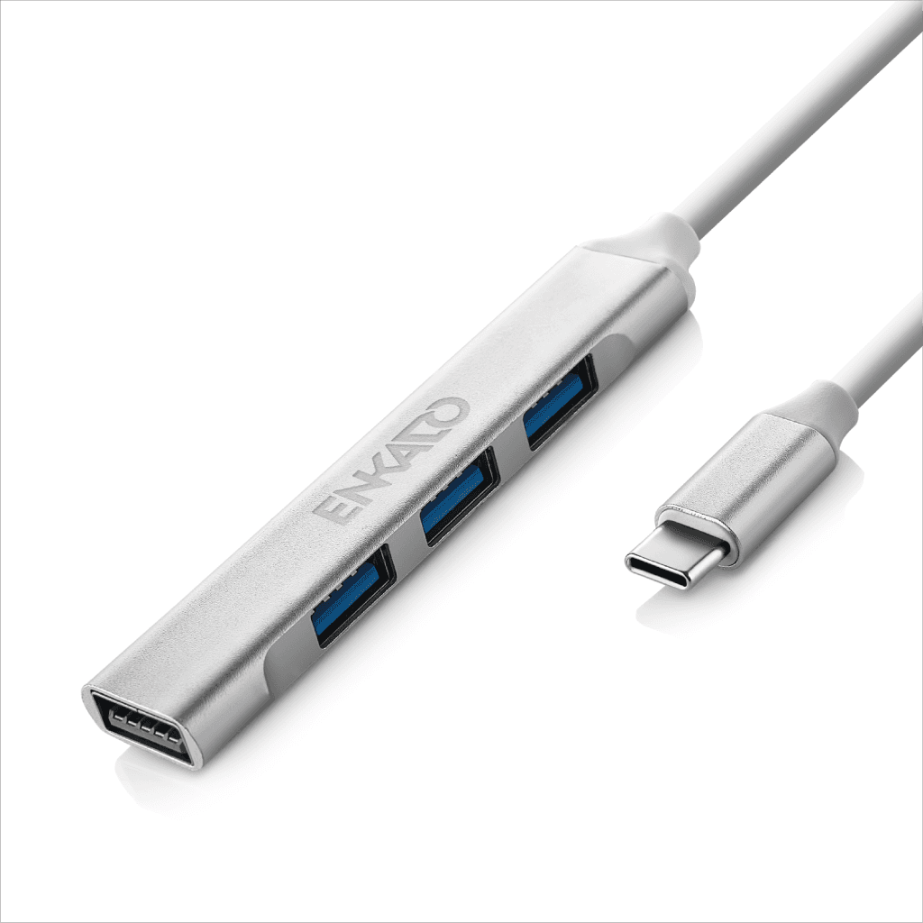 ENKADO EKD-TP50, Type-C to 3xUSB 2.0, 1xUSB 3.0, Metal, USB HUB