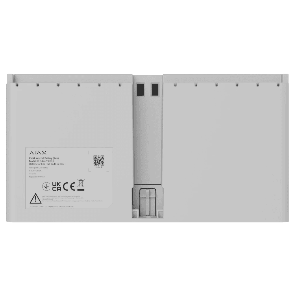 AJAX EN54 Hub/Rex Batarya, 24 Saat, BEYAZ