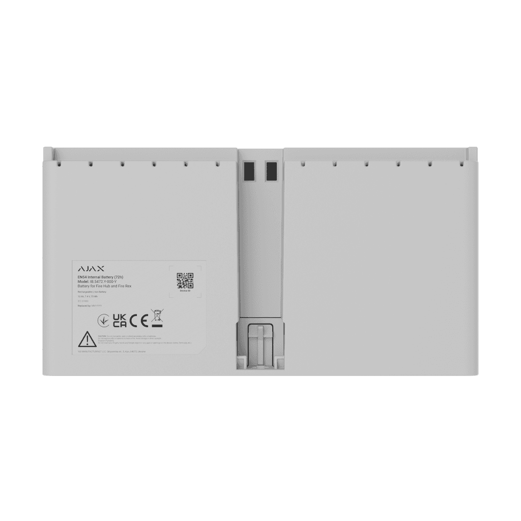 AJAX EN54 Hub/Rex Batarya, 72 Saat, BEYAZ