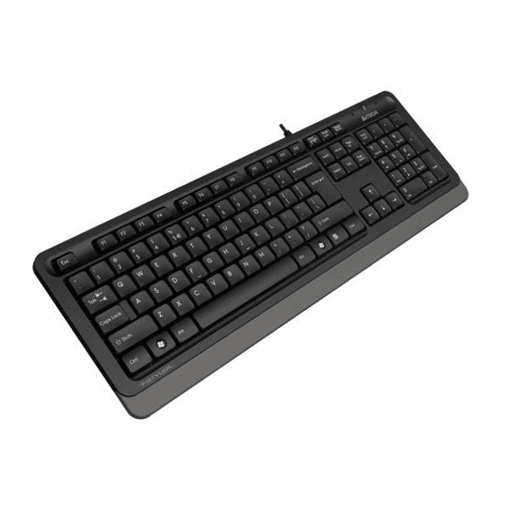 A4 TECH FK10, Gri, FSTYLER, USB Kablolu, TürkÇe Q, Multimedya KLAVYE
