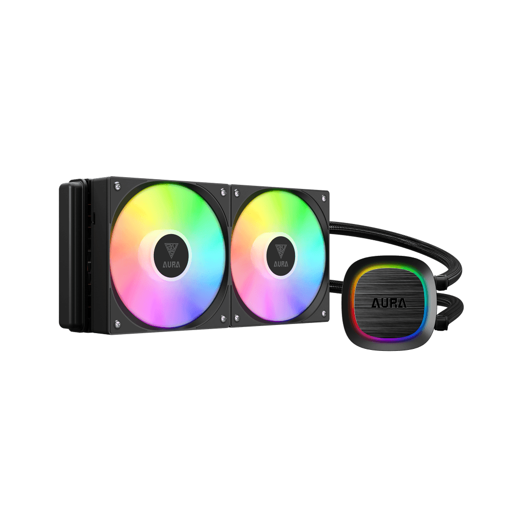 GAMDIAS AURA GL240 V2, 240mm, RGB, 2 Fanlı, CPU Sıvı So─şutma