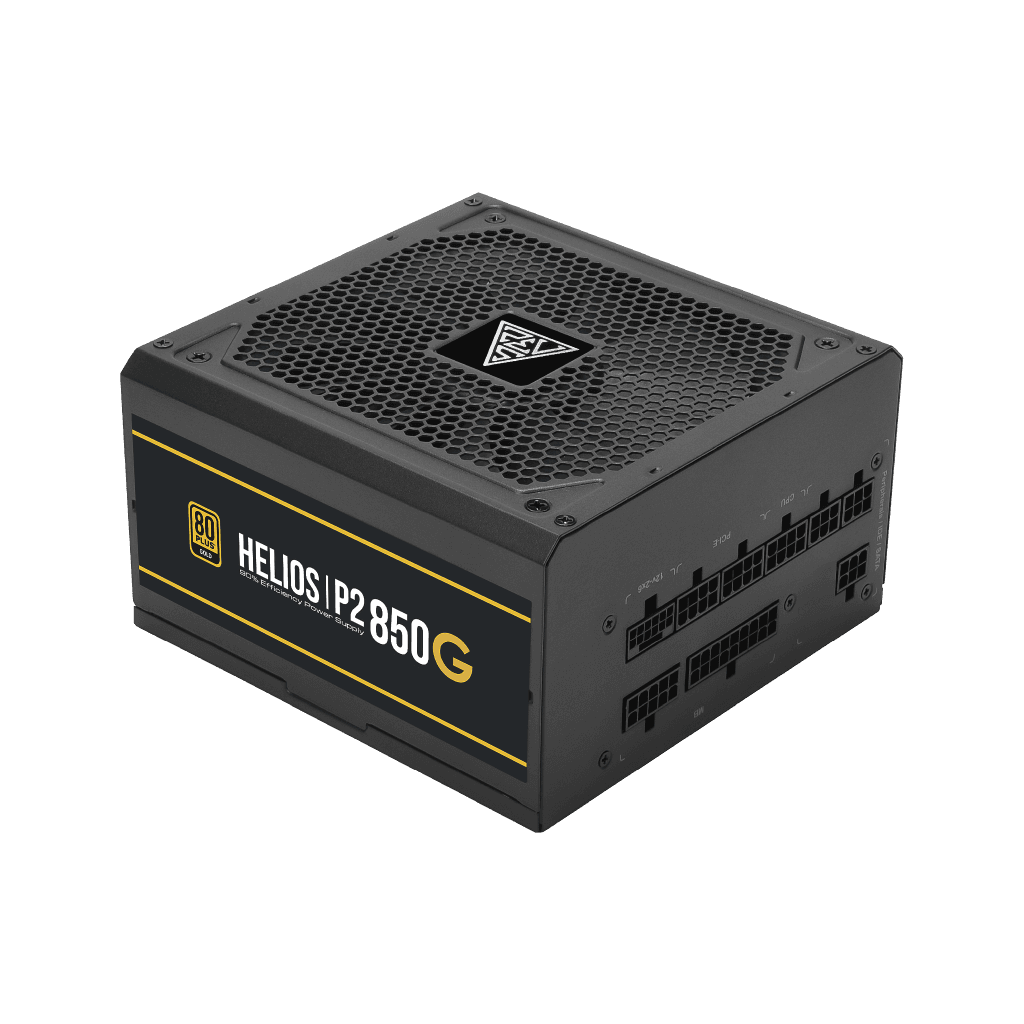 GAMDIAS HELIOS P2-850G, 850W, 80+ Gold, Full Modüler, Aktif PFC, GAMING, ATX, Power Supply (PSU)