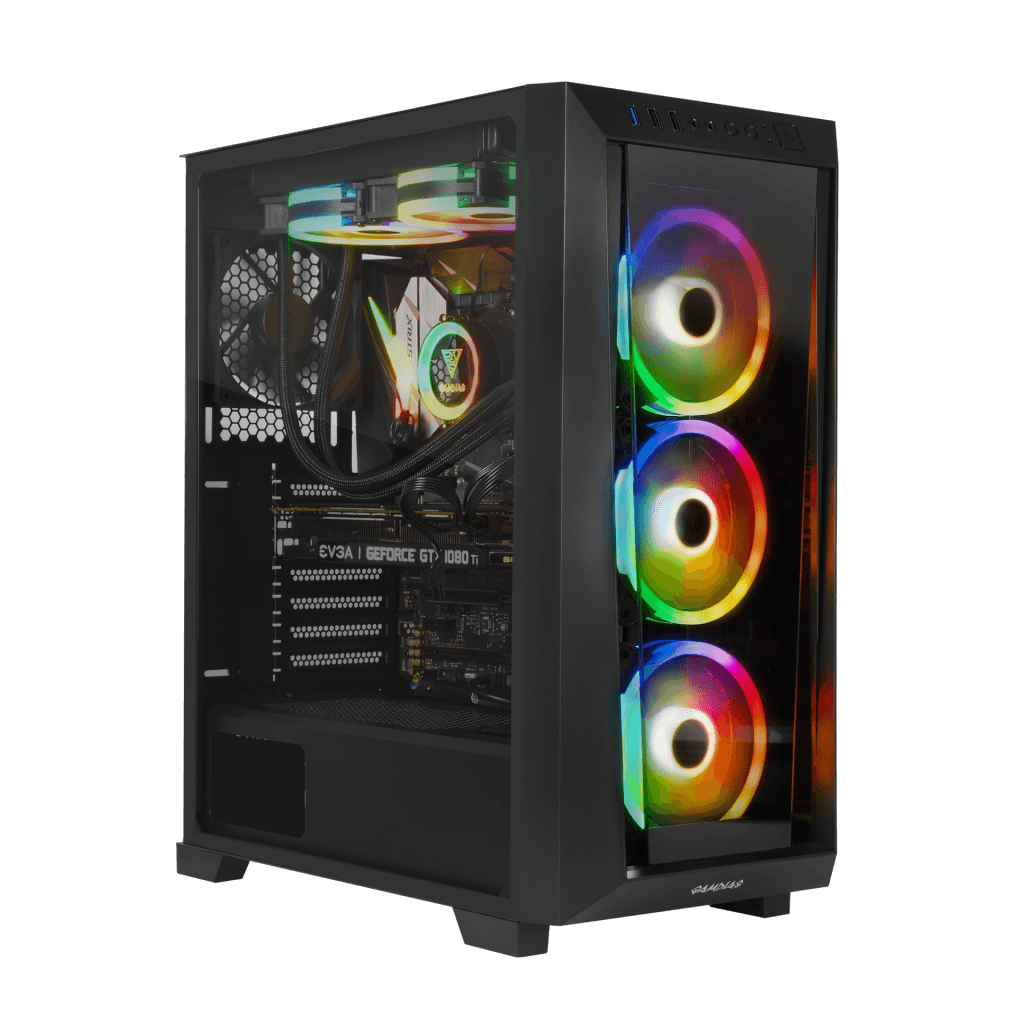 GAMDIAS TALOS M1 Elite, 1600W, Tempered Glass, ARGB, ATX, Professional GAMING KASA