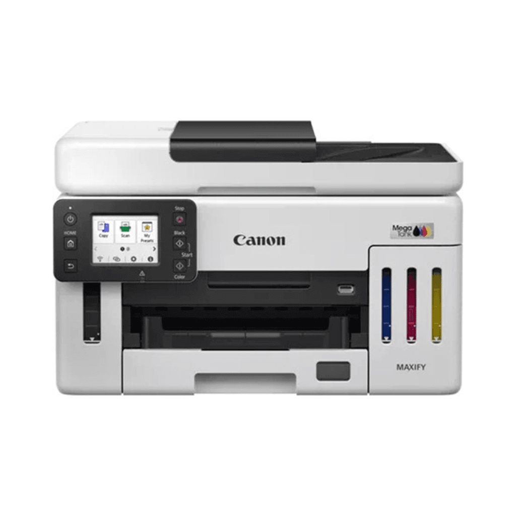 CANON MAXIFY GX6140, Renkli, Mürekkep Mega Tanklı, Yazıcı, Tarayıcı, Wifi, Lan, Duplex, ORİJİNAL MÜREKKEP