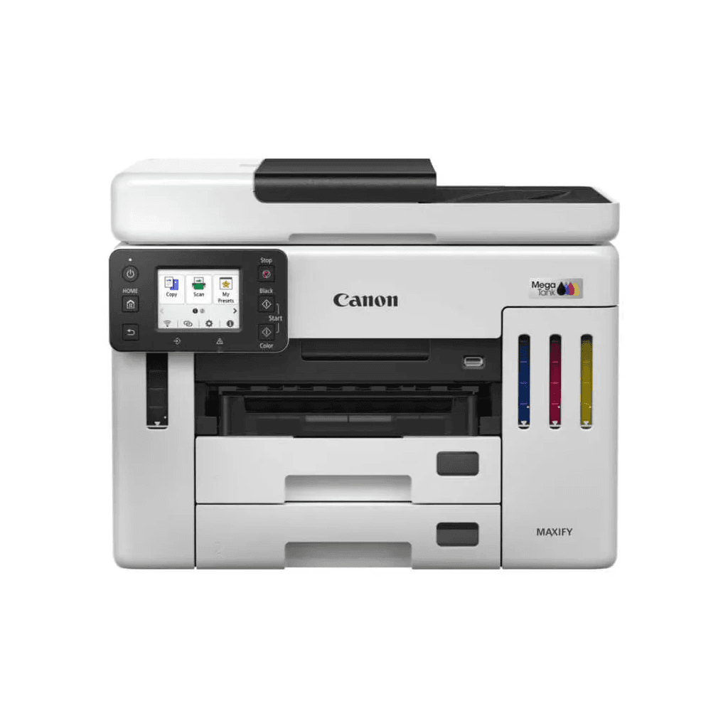 CANON MAXIFY GX7140, Renkli, Mürekkep Mega Tanklı, Yazıcı, Tarayıcı, Wifi, Lan, Duplex, ORİJİNAL MÜREKKEP