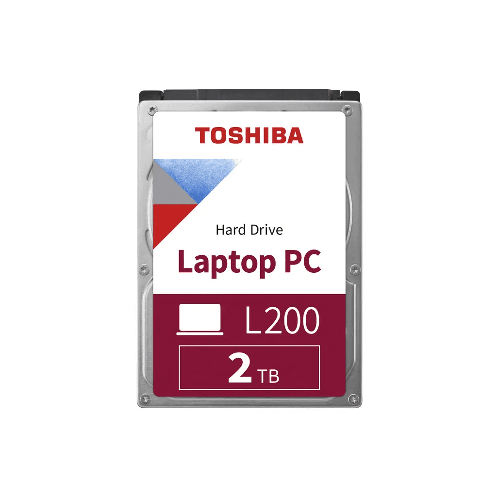 TOSHIBA L200, HDWL120UZSVA, 2.5", 2TB, 128Mb 5400 Rpm, Notebook HDD (Türkiye Distribütörü Garantili)