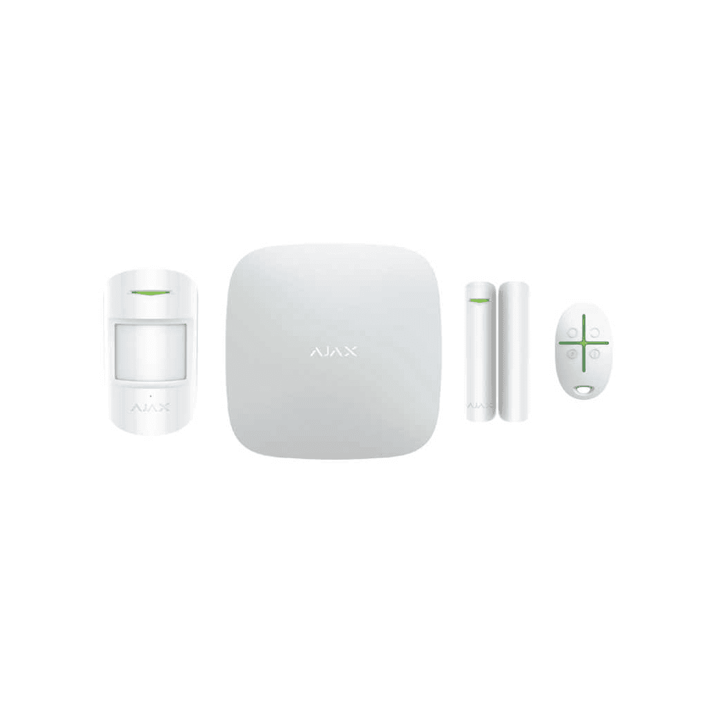 AJAX  StarterKit, Kablosuz, Alarm Kiti, BEYAZ