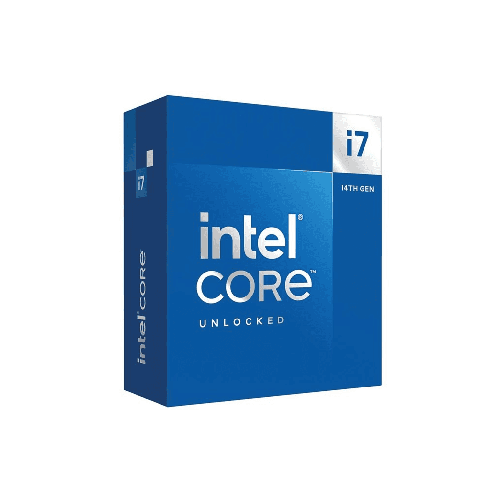 INTEL i7-14700K 20 Core, 3.40Ghz, 33Mb, 253W, LGA1700, 14.Nesil, BOX, (Dahili Grafik VAR, Fan YOK)