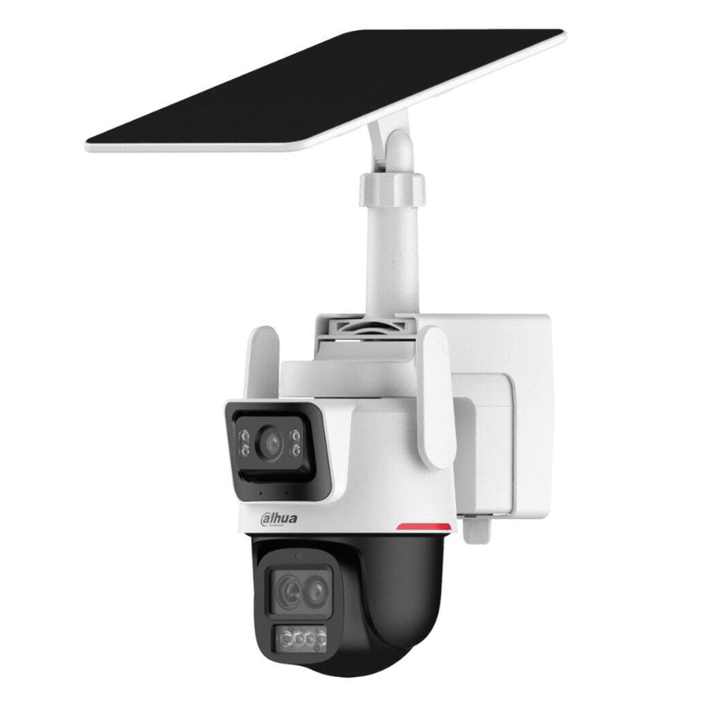 DAHUA  IPC-PTS2649C-3E3Z-4GB20, 2X 3Mpix, 2,8 Lens+3,6 Lens, WizColor, 50Mt Gece Görü┼şü, IP66,  Hybrid-zoom PT 4G Solar Ip Kamera