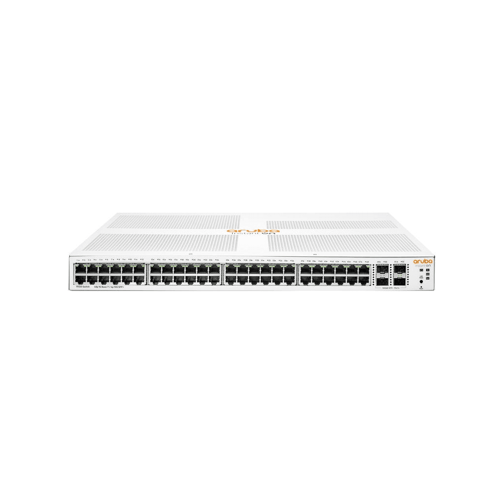 HP Aruba Instant On, JL685A, 1930-48G, 48Port, GigaBit, 4 Port Gigabit SFP, Yönetilebilir, Rack Mount Switch