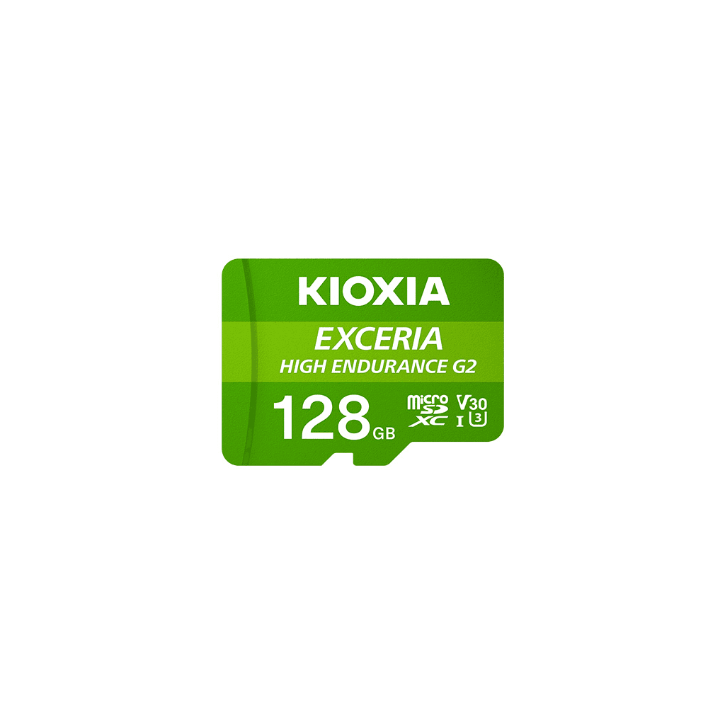 KIOXIA 128GB ExceriaG2, LMHE2G128GG2, A1 V30 4K, CL10, 100Mb/s, MicroSD Kart Bellek (SD Adaptörlü)