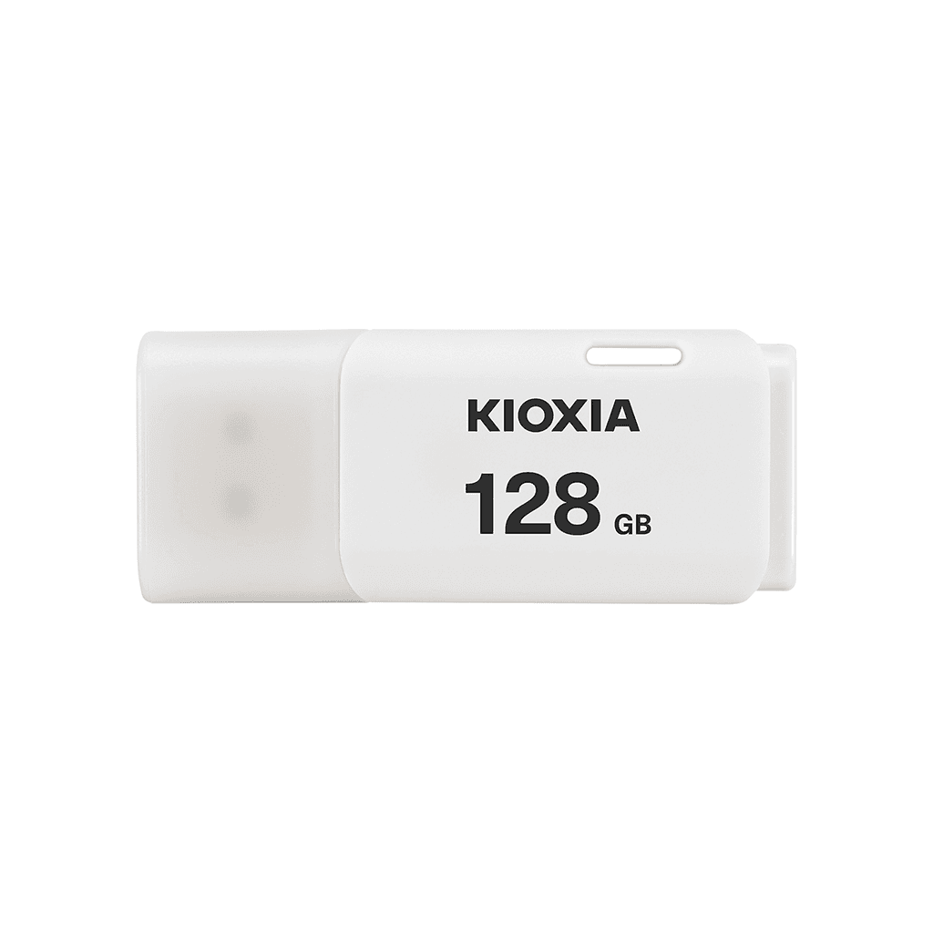 KIOXIA U202W 128GB USB 2.0 TransMemory Flash Disk (Beyaz)
