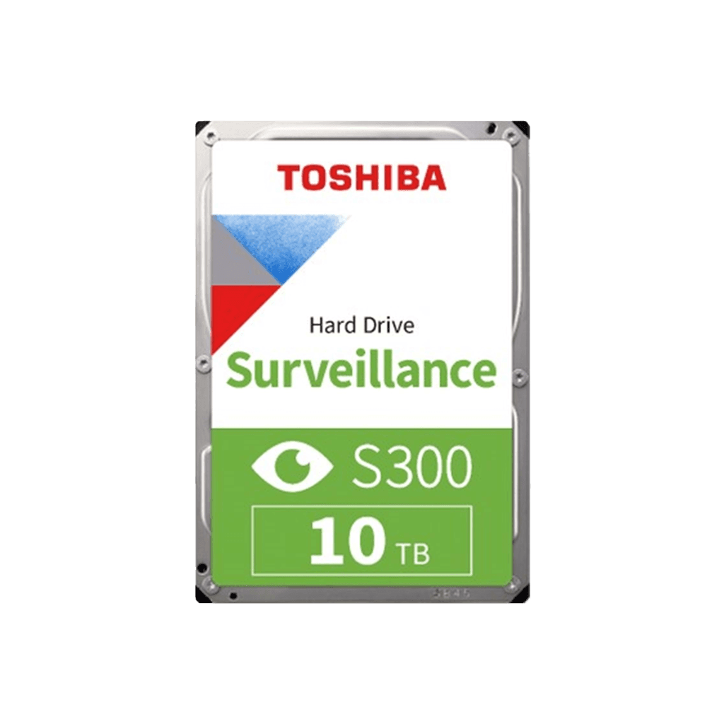 TOSHIBA S300 PRO, MD10ADA10TV, 3.5", 10TB, 512Mb 7200 Rpm, 7/24 Güvenlik HDD (Türkiye Distribütörü Garantili)