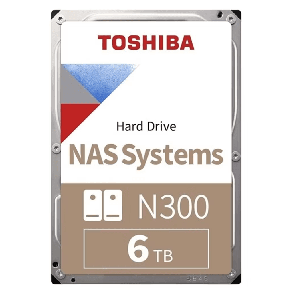TOSHIBA N300, MN10ADA600S, 3.5", 6TB, 512Mb 7200 Rpm, SATA3, 7/24 NAS, SERVER, HDD (Türkiye Distribütörü Garantili)