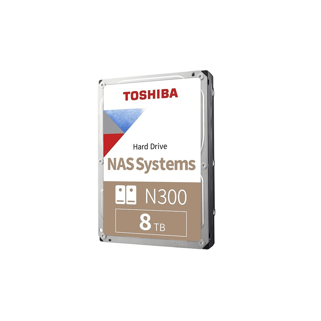 TOSHIBA N300, MN10ADA800S, 3.5", 8TB, 512Mb 7200 Rpm, SATA3, 7/24 NAS, SERVER, HDD (Türkiye Distribütörü Garantili)