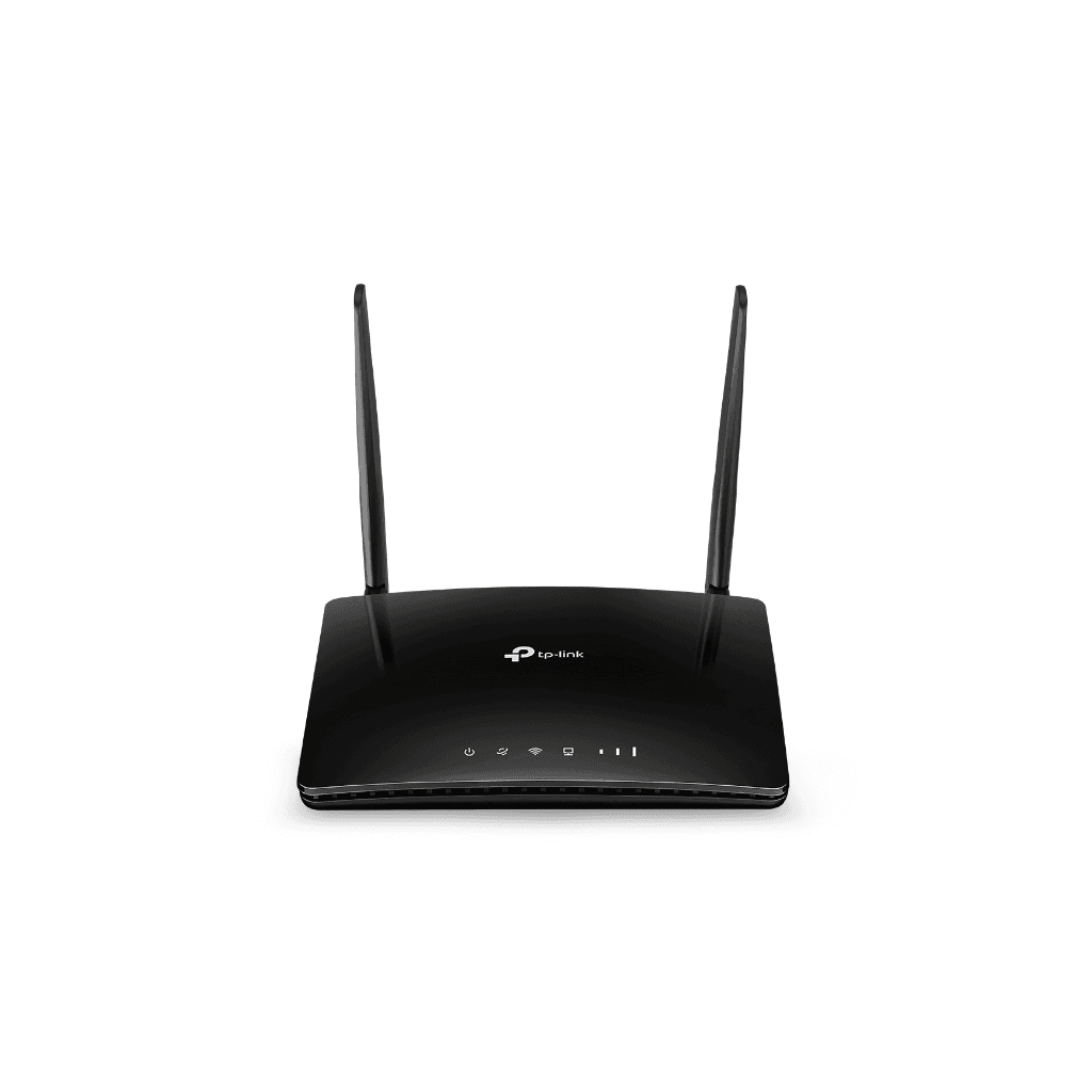 TP-LINK TL-MR150, 4Port, 300Mbps, 2,4Ghz WiFi, Masaüstü, LTE Micro Sim Kart Takılabilir 3G-4G Destekli Router