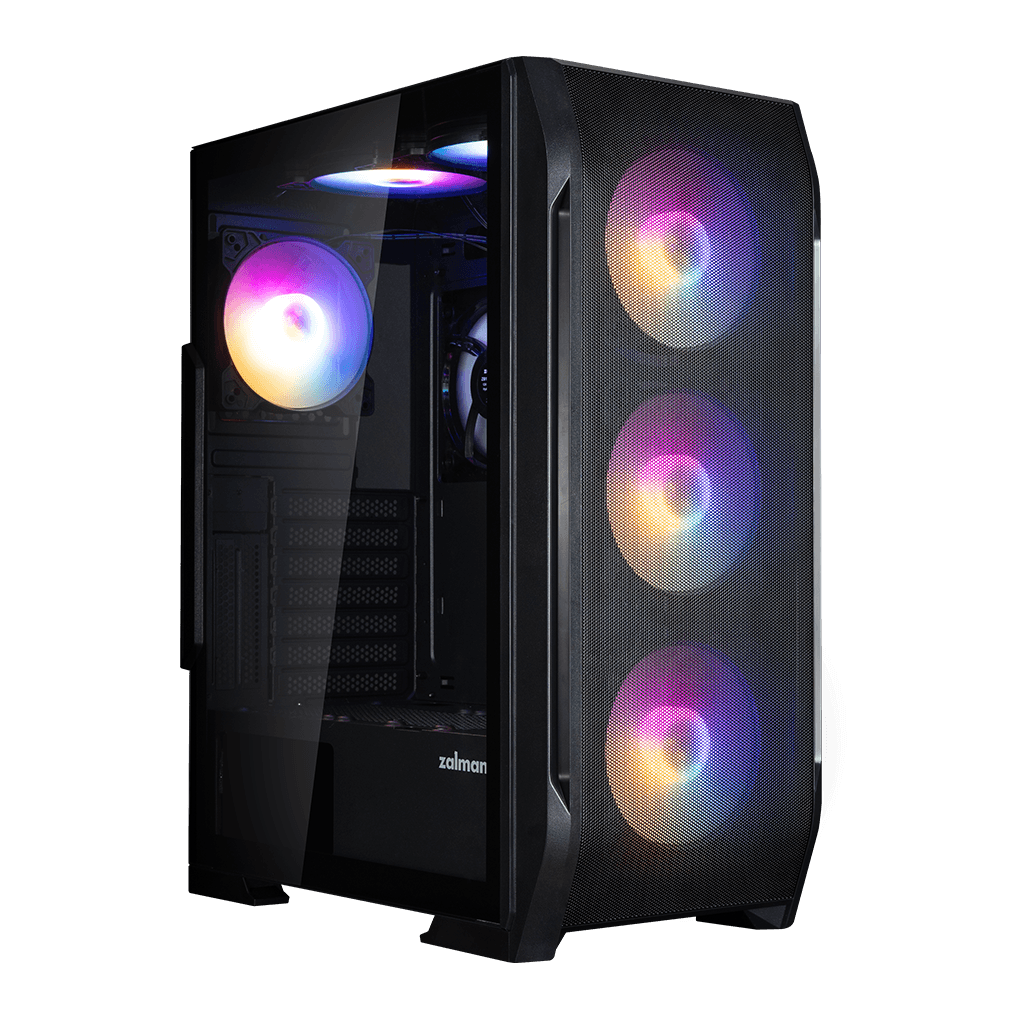 ZALMAN N7 Plus V2, 700W 80+, Mesh Panel, Tempered Glass, 6x120mm RGB Fan, ATX GAMING KASA
