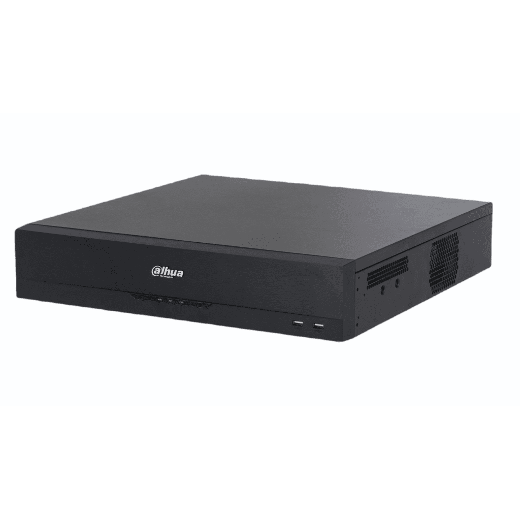 DAHUA  NVR4832-EI, 32Kanal, 16Mpix, H265+, 8 HDD Deste─şi, 1080P Kayıt, 256Mbps Bant Geni┼şli─şi, 2 Port GigaBit Lan, NVR