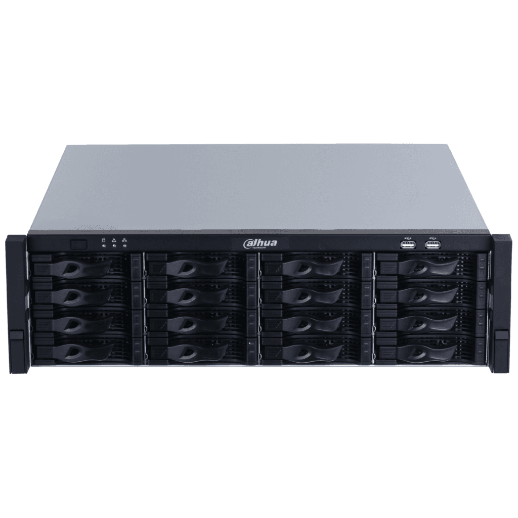 DAHUA  NVR616H-64-XI, 64Kanal, 32Mpix, H265+, 16 HDD, 1080P Kayıt, 1024 0Mbps Bant Geni┼şli─şi, 4 Port 2500 Mbps LAN, RAID 0/1/5/6/10 NVR