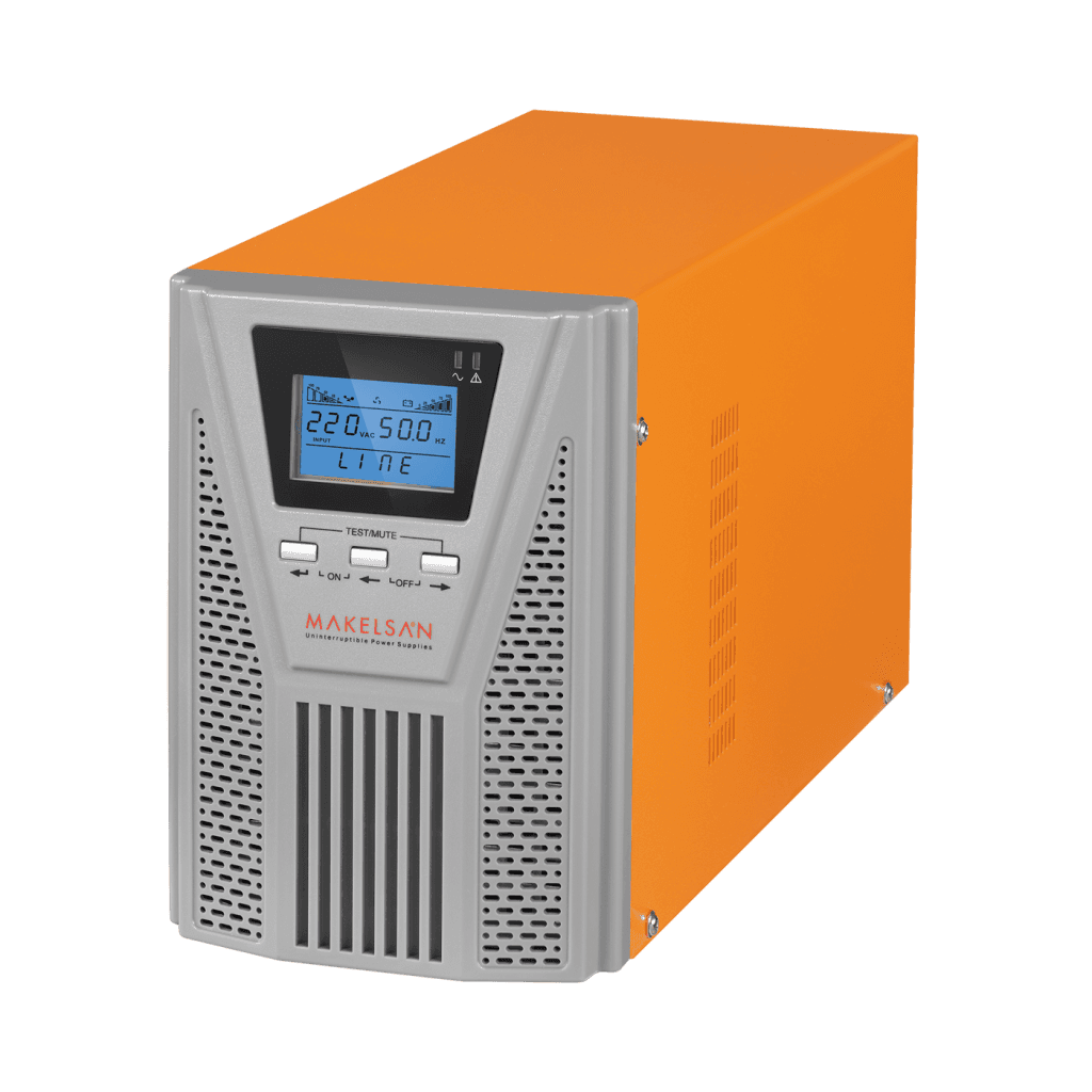 MAKELSAN Powerpack SE 1 KVA Online UPS(2x9A Akü)