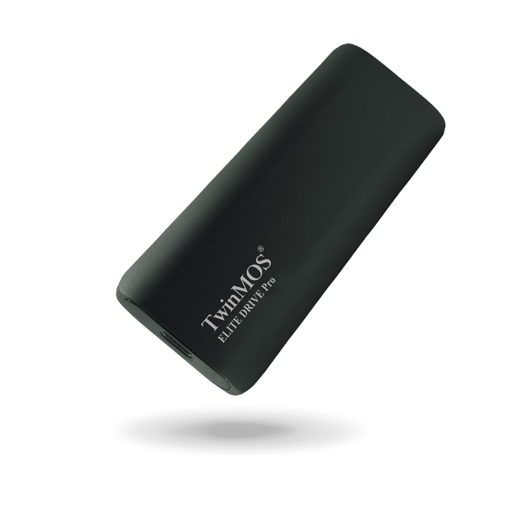 TwinMOS PSSD1TBEDP, 1TB, Ta┼şınabilir External SSD, USB 3.2, Type-C (Dark Gray)