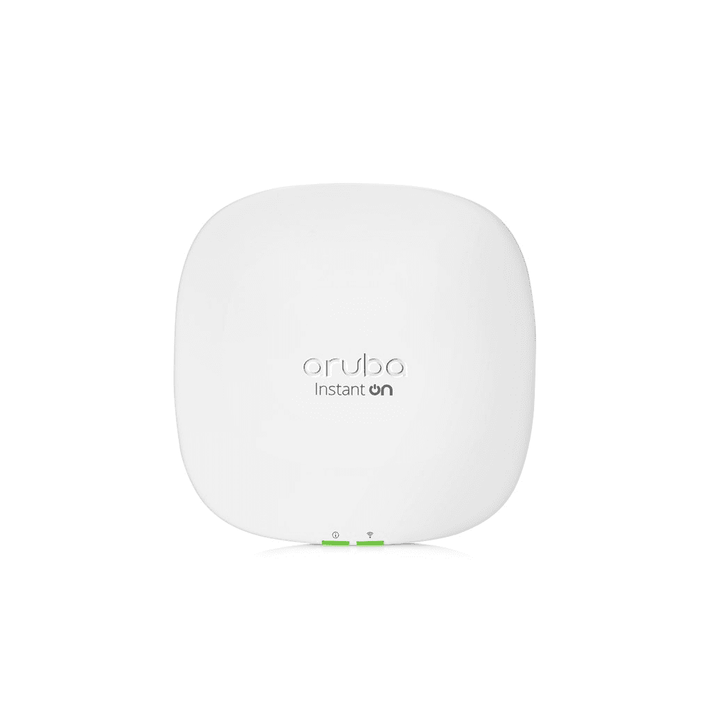 HP ARUBA R9B28A AP25, 4800Mbps Dual 4x4 MIMO, Wi-Fi 6, Wireles Access Point