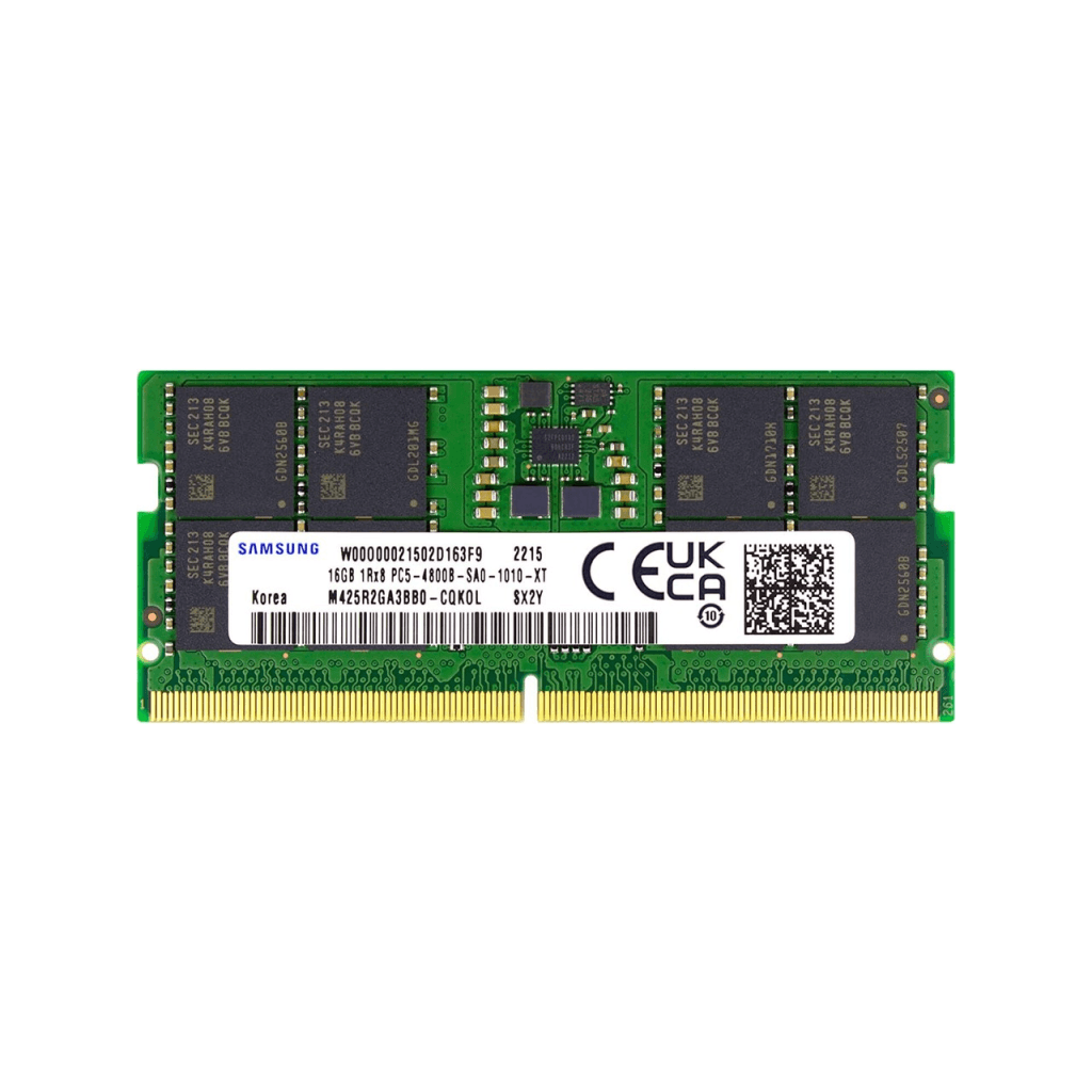 Samsung SAMSO4800/16, 16GB, DDR5, 4800MHz,  CL46, 1.1V Notebook Ram (M425R2GA3BB0--CQKOL)
