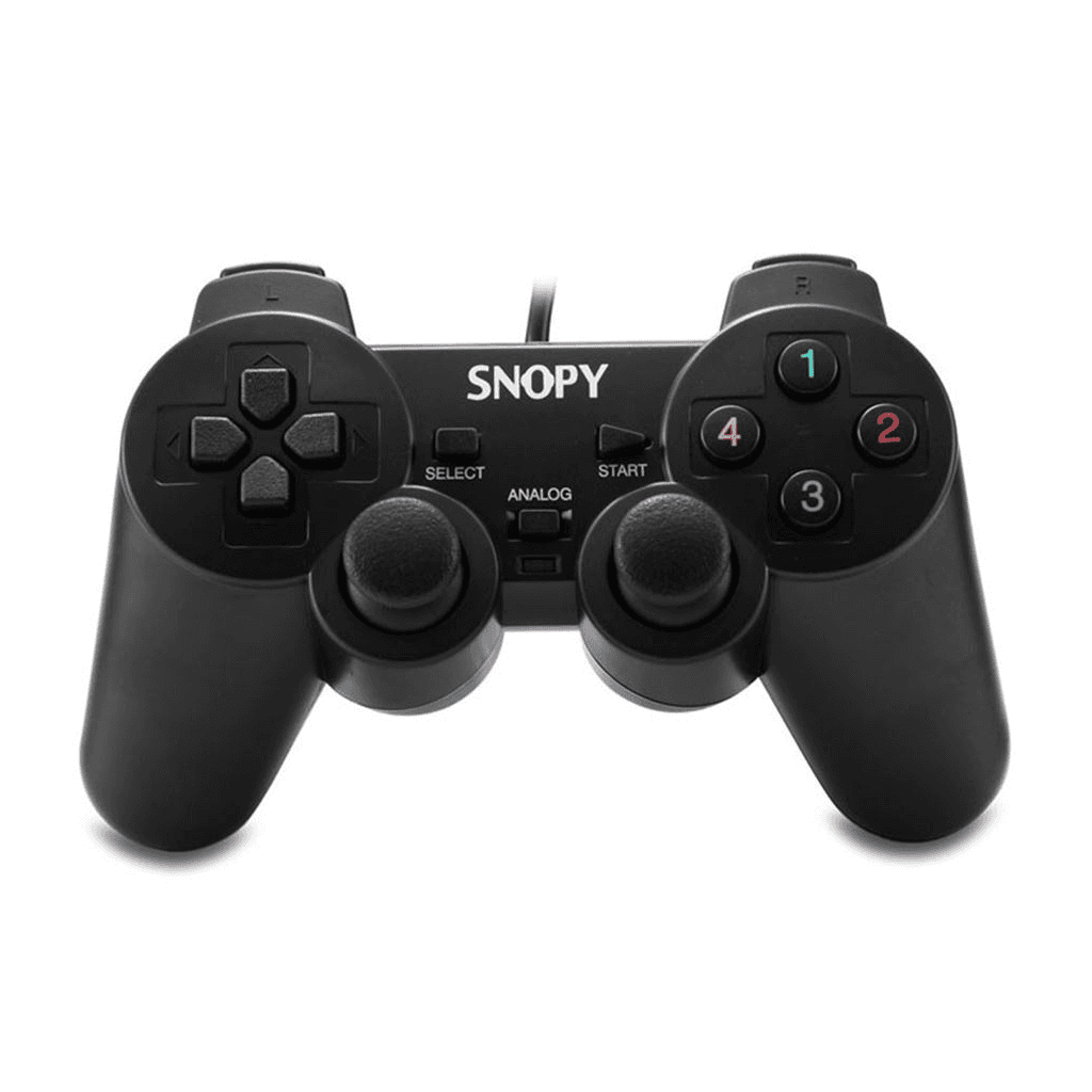 SNOPY SG-401, USB/PC/PS3, 1.8mt Kablolu, Çift Titre┼şimli, GAMEPAD