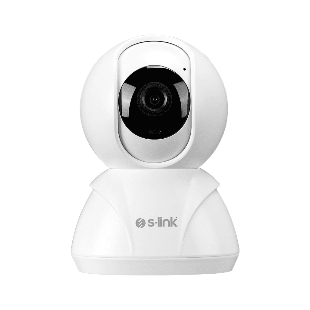 S-LINK SL-IND02, Ev/Bebek Güvenlik Kamerası, WiFi, 2Mpix, 3.6mm Lens, 10m. Gece Görü┼şü, Hareket algılama, İki Yönlü Ses, Micro SD Kartlı, TUYA Yazılım