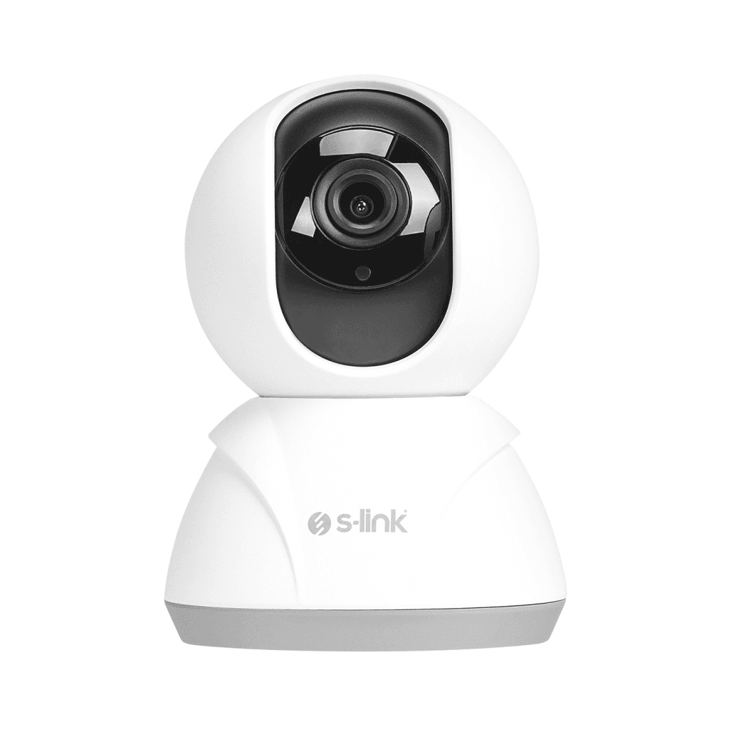 S-LINK SL-IND02, Ev/Bebek Güvenlik Kamerası, WiFi, 3Mpix, 3.6mm Lens, 10m. Gece Görü┼şü, Hareket algılama, İki Yönlü Ses, Micro SD Kartlı, TUYA Yazılım