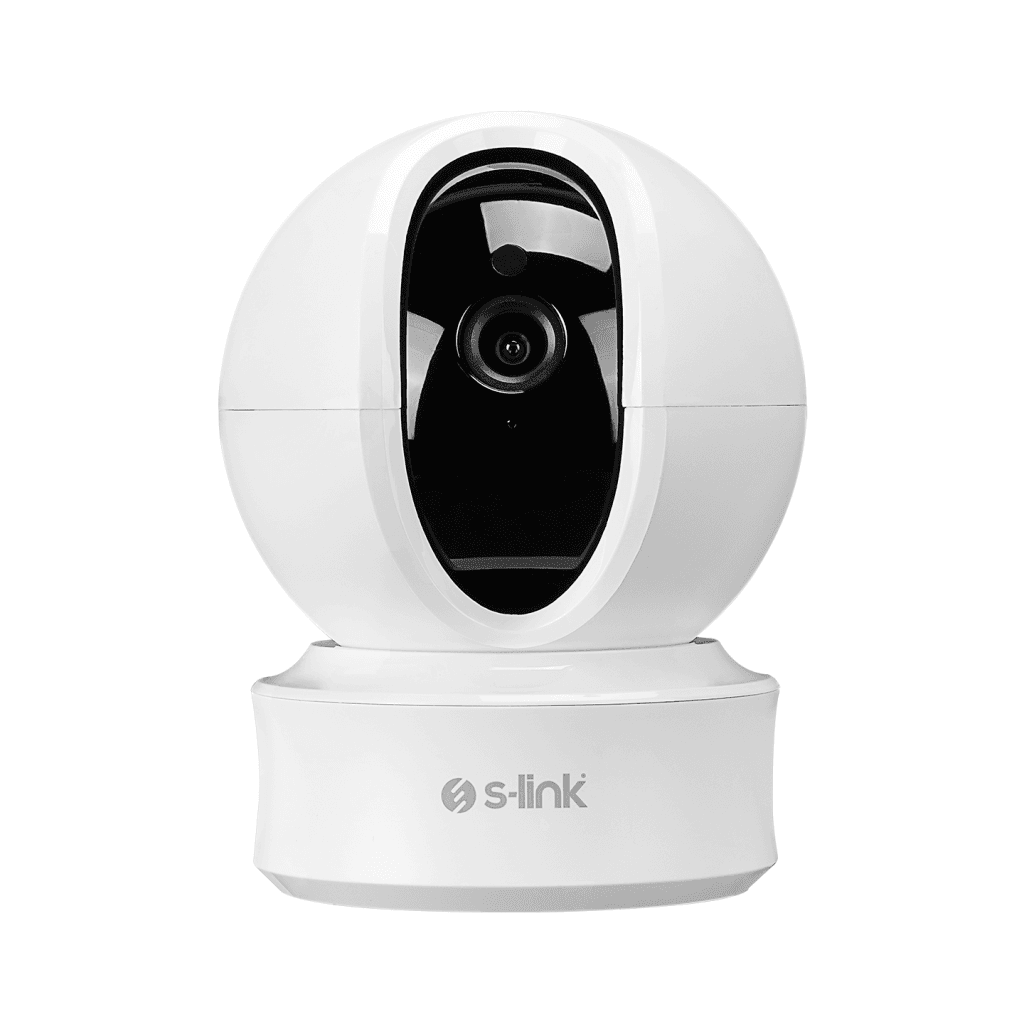 S-LINK SL-IND04, Ev/Bebek Güvenlik Kamerası, WiFi, 3Mpix, 3.6mm Lens, 10m. Gece Görü┼şü, Hareket algılama, İki Yönlü Ses, Micro SD Kartlı, TUYA Yazılım